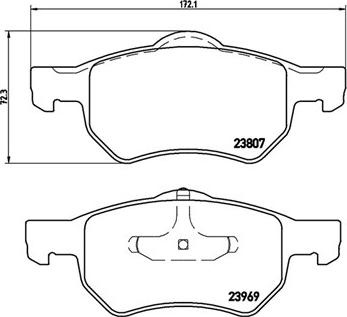 Magneti Marelli 363700411013 - Комплект спирачно феродо, дискови спирачки vvparts.bg