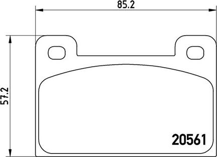 Magneti Marelli 363700485006 - Комплект спирачно феродо, дискови спирачки vvparts.bg