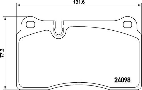 Magneti Marelli 363700485110 - Комплект спирачно феродо, дискови спирачки vvparts.bg