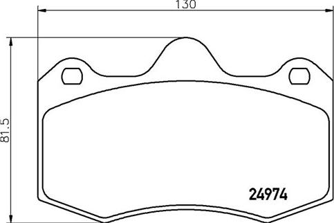 Magneti Marelli 363700485134 - Комплект спирачно феродо, дискови спирачки vvparts.bg