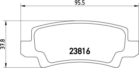 Magneti Marelli 363700483065 - Комплект спирачно феродо, дискови спирачки vvparts.bg