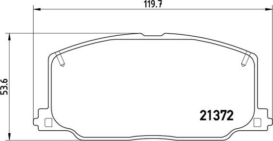 Magneti Marelli 363700483016 - Комплект спирачно феродо, дискови спирачки vvparts.bg