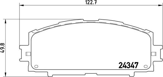 Magneti Marelli 363700483086 - Комплект спирачно феродо, дискови спирачки vvparts.bg