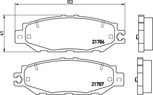 Magneti Marelli 363700483036 - Комплект спирачно феродо, дискови спирачки vvparts.bg