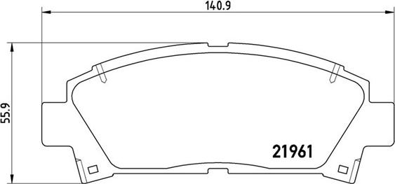 Magneti Marelli 363700483028 - Комплект спирачно феродо, дискови спирачки vvparts.bg