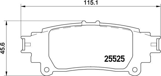 Magneti Marelli 363700483132 - Комплект спирачно феродо, дискови спирачки vvparts.bg