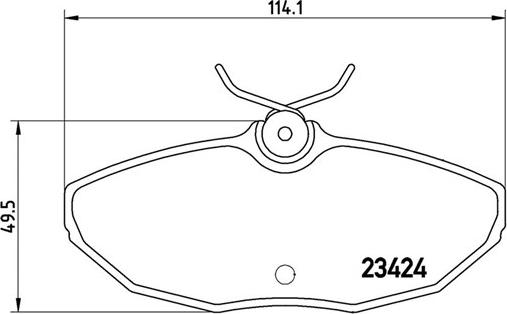 Magneti Marelli 363700436013 - Комплект спирачно феродо, дискови спирачки vvparts.bg