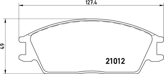 Magneti Marelli 363700430001 - Комплект спирачно феродо, дискови спирачки vvparts.bg