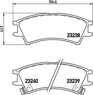 Magneti Marelli 363700430011 - Комплект спирачно феродо, дискови спирачки vvparts.bg