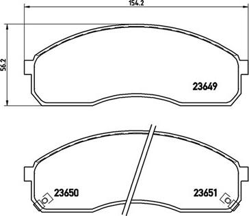 Magneti Marelli 363700430012 - Комплект спирачно феродо, дискови спирачки vvparts.bg