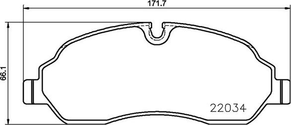 Magneti Marelli 363700424171 - Комплект спирачно феродо, дискови спирачки vvparts.bg