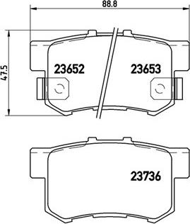 Valeo 13046040282 - Комплект спирачно феродо, дискови спирачки vvparts.bg