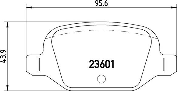 Magneti Marelli 363700423064 - Комплект спирачно феродо, дискови спирачки vvparts.bg