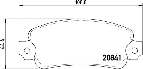 Magneti Marelli 363700423014 - Комплект спирачно феродо, дискови спирачки vvparts.bg