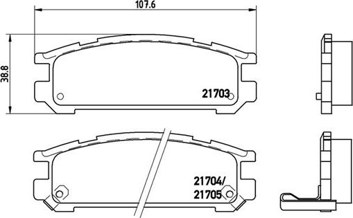 Magneti Marelli 363700478005 - Комплект спирачно феродо, дискови спирачки vvparts.bg