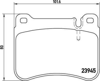 Magneti Marelli 363700550073 - Комплект спирачно феродо, дискови спирачки vvparts.bg