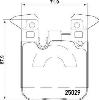 Magneti Marelli 363700506087 - Комплект спирачно феродо, дискови спирачки vvparts.bg