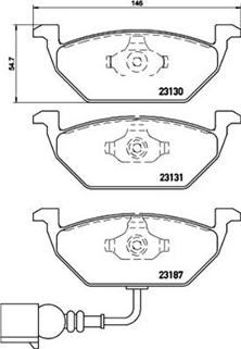 Magneti Marelli 363700585072 - Комплект спирачно феродо, дискови спирачки vvparts.bg