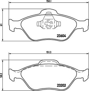 Magneti Marelli 363700524055 - Комплект спирачно феродо, дискови спирачки vvparts.bg