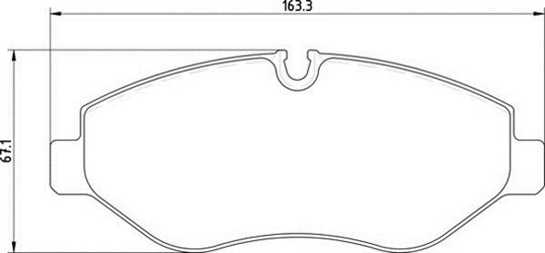 Magneti Marelli 363700036024 - Комплект спирачно феродо, дискови спирачки vvparts.bg