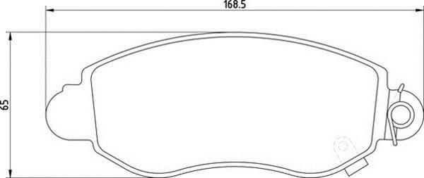 Magneti Marelli 363700209098 - Комплект спирачно феродо, дискови спирачки vvparts.bg