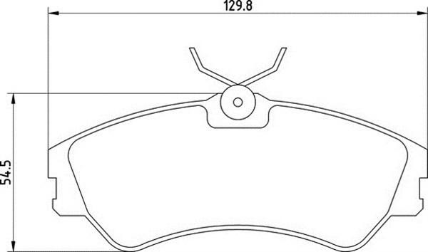 Magneti Marelli 363700205048 - Комплект спирачно феродо, дискови спирачки vvparts.bg