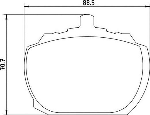 Magneti Marelli 363700200571 - Комплект спирачно феродо, дискови спирачки vvparts.bg