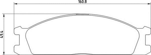 Magneti Marelli 363700200009 - Комплект спирачно феродо, дискови спирачки vvparts.bg