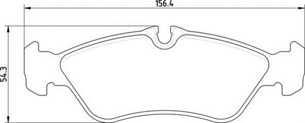 Magneti Marelli 363700201824 - Комплект спирачно феродо, дискови спирачки vvparts.bg