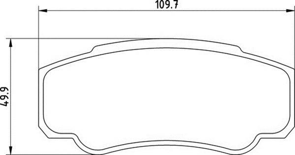 Magneti Marelli 363700201356 - Комплект спирачно феродо, дискови спирачки vvparts.bg