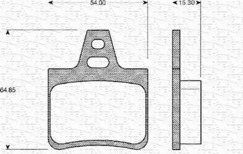 Magneti Marelli 363702161066 - Комплект спирачно феродо, дискови спирачки vvparts.bg