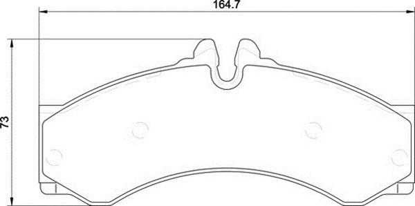 Magneti Marelli 363710034068 - Комплект спирачно феродо, дискови спирачки vvparts.bg