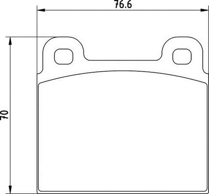 Magneti Marelli 363710204116 - Комплект спирачно феродо, дискови спирачки vvparts.bg