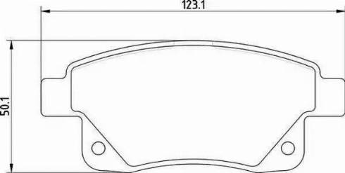 RIDER RD.3323.DB1725 - Комплект спирачно феродо, дискови спирачки vvparts.bg