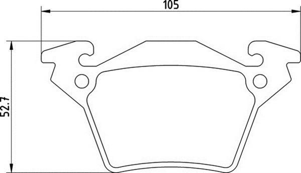 Magneti Marelli 363710201169 - Комплект спирачно феродо, дискови спирачки vvparts.bg