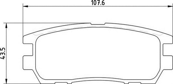 Magneti Marelli 363710203019 - Комплект спирачно феродо, дискови спирачки vvparts.bg