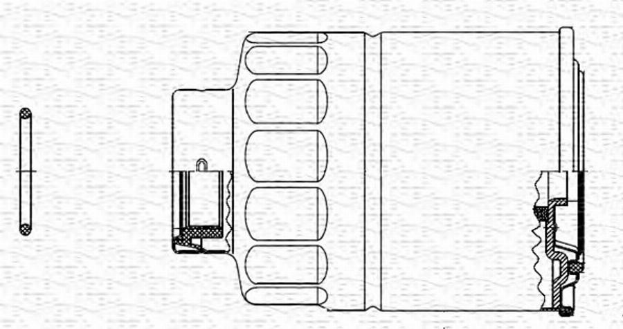 Magneti Marelli 213908568000 - Горивен филтър vvparts.bg