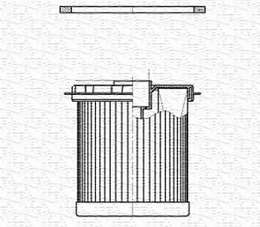 Magneti Marelli 213908504000 - Горивен филтър vvparts.bg