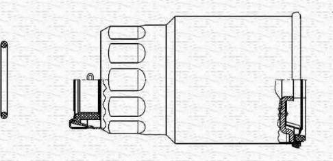 Magneti Marelli 213908570000 - Горивен филтър vvparts.bg