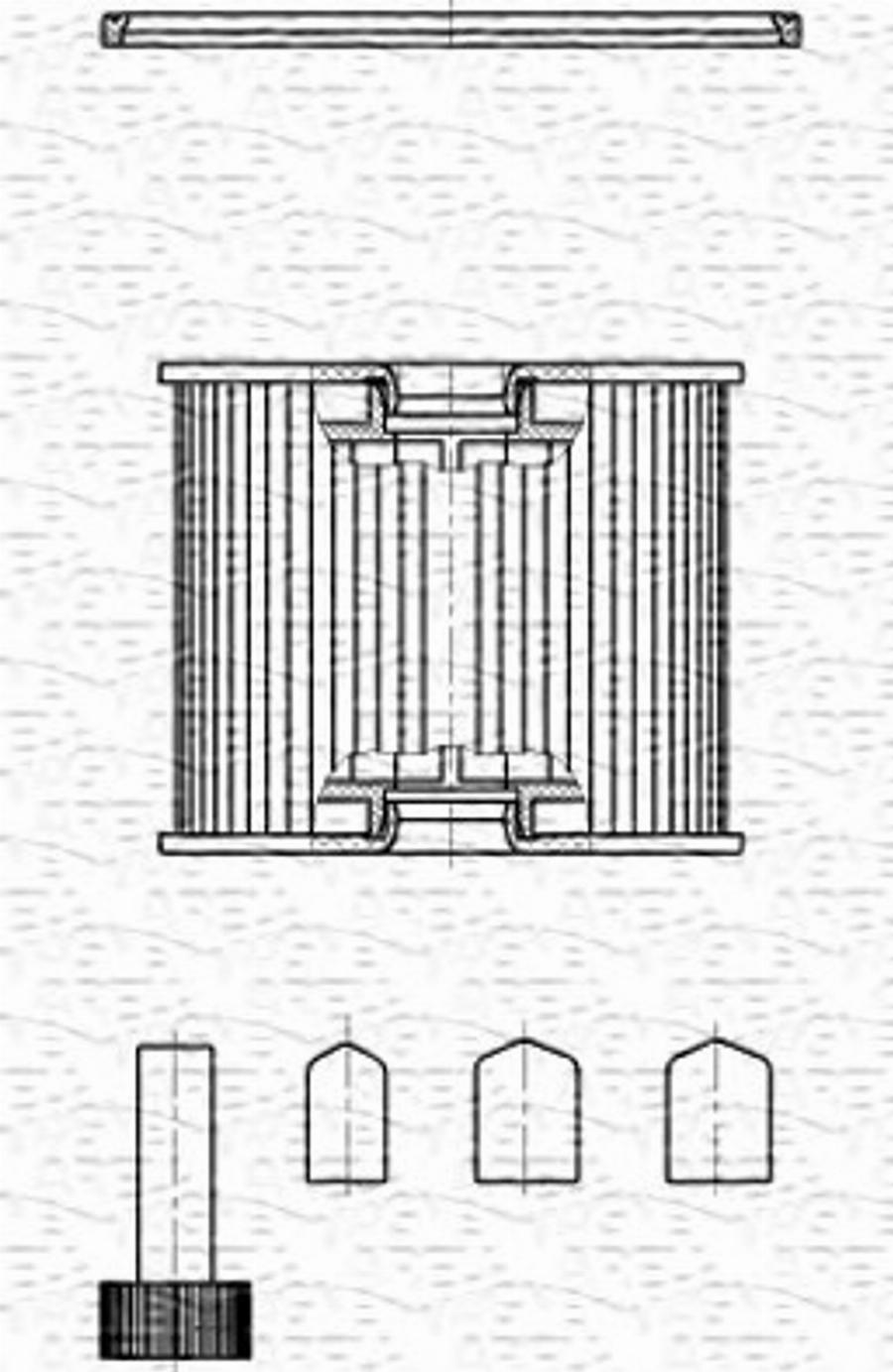 Magneti Marelli 213908578000 - Горивен филтър vvparts.bg