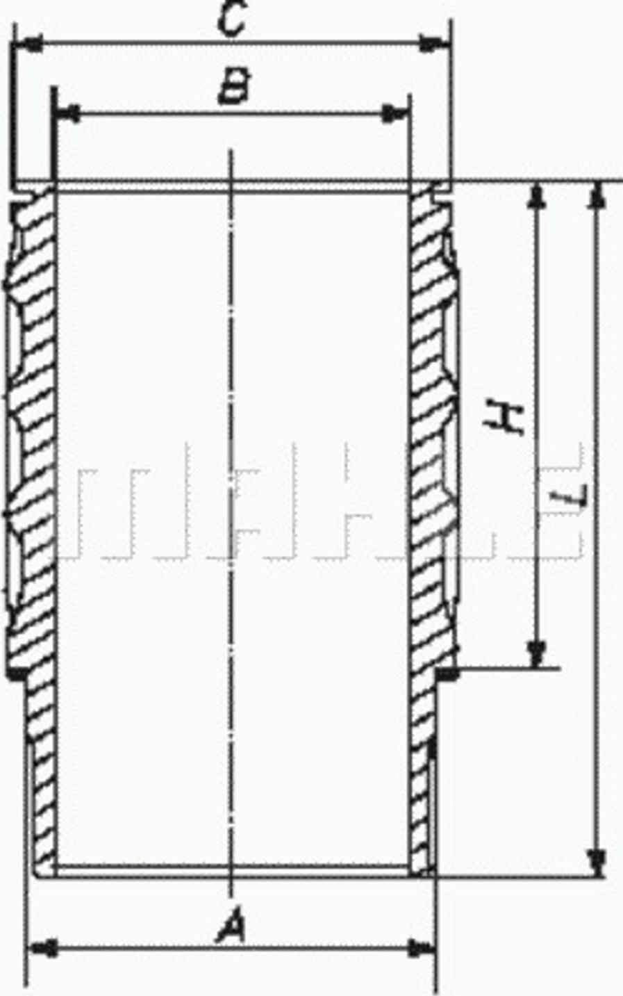 MAHLE 061 WN 17 - Ремонтен к-кт, бутало / риза vvparts.bg