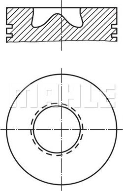 MAHLE 015 04 01 - Бутало vvparts.bg