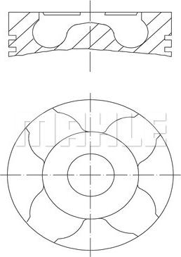 MAHLE 229 04 20 - Бутало vvparts.bg