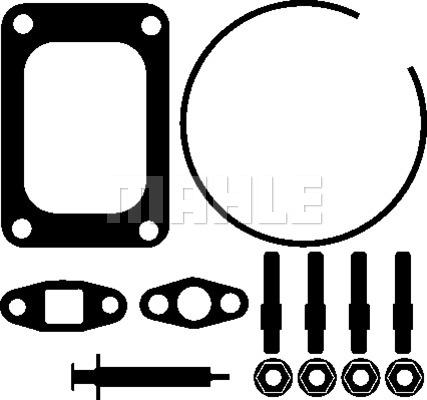 MAHLE 038 TA 18618 000 - Монтажен комплект, турбина vvparts.bg