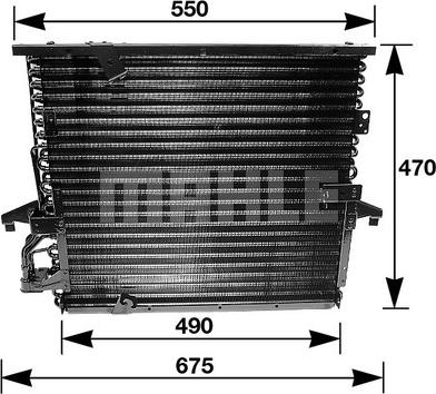 MAHLE AC 147 000S - Кондензатор, климатизация vvparts.bg