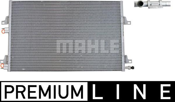 MAHLE AC 355 000P - Кондензатор, климатизация vvparts.bg