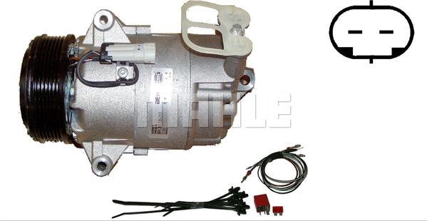 MAHLE ACP 4 000P - Компресор, климатизация vvparts.bg