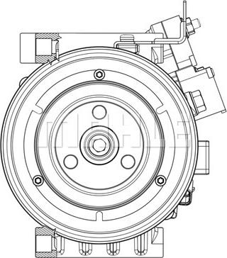 MAHLE ACP 635 000P - Компресор, климатизация vvparts.bg