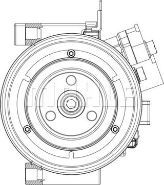 MAHLE ACP 630 000P - Компресор, климатизация vvparts.bg