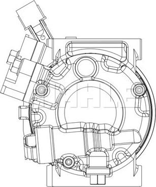 MAHLE ACP 632 000P - Компресор, климатизация vvparts.bg